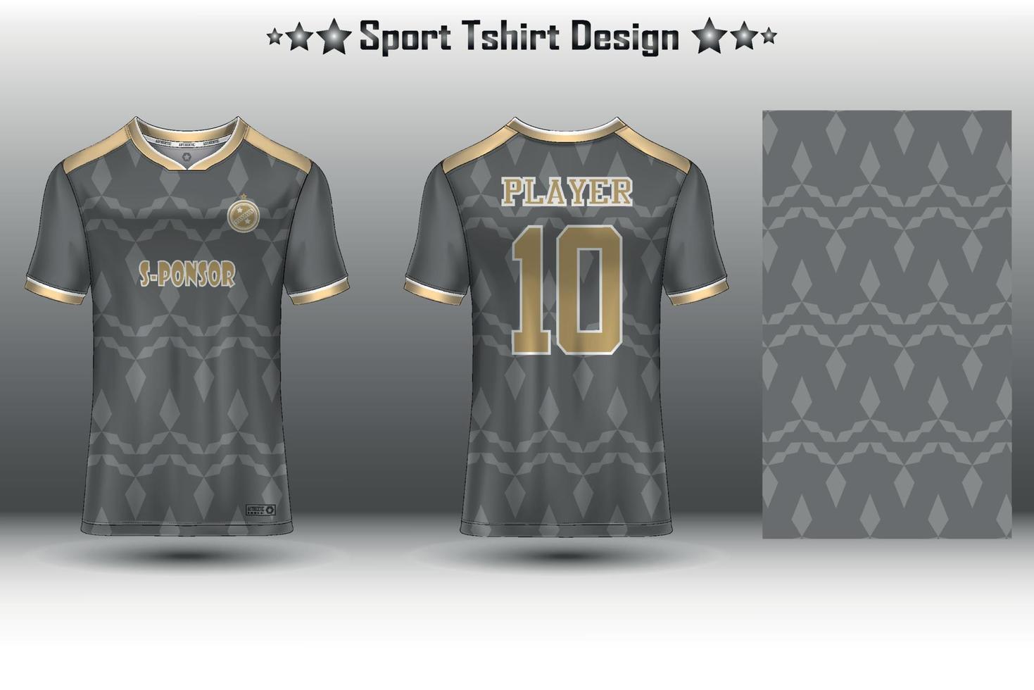 Soccer jersey mockup football jersey design sublimation sport t shirt design collection for racing, cycling, gaming, motocross vector