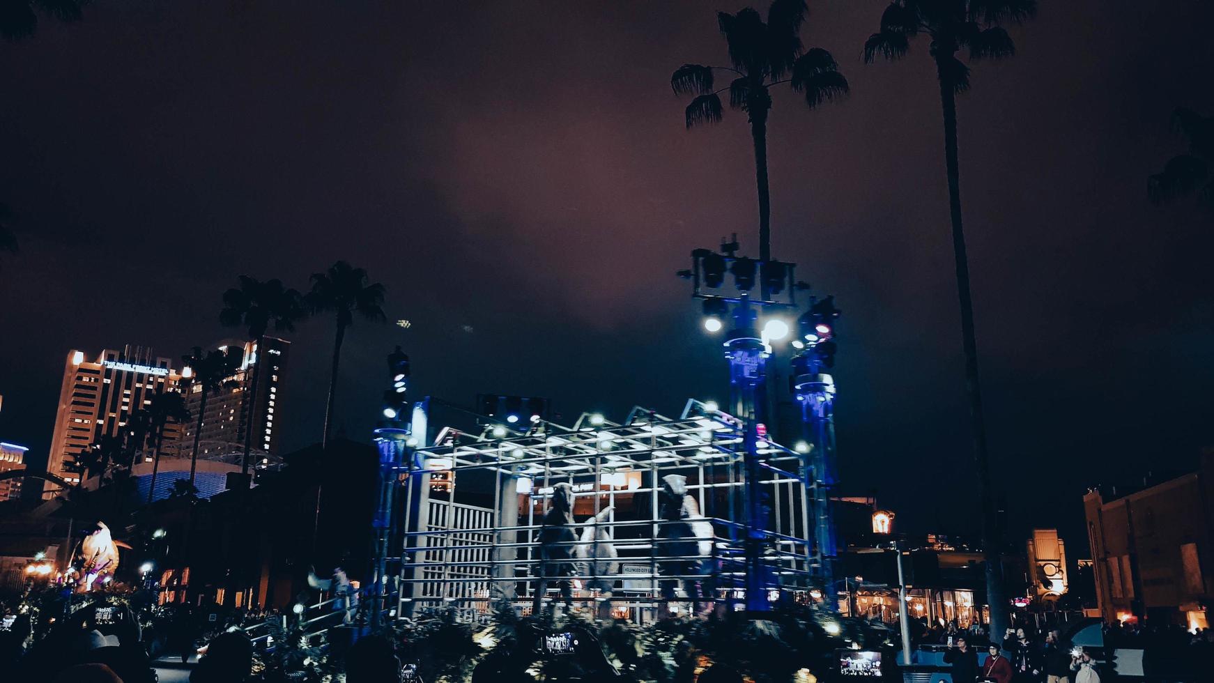 Osaka, Japan on April 8, 2022. Universal Spectacle Night Parade At Universal Studios Japan. photo