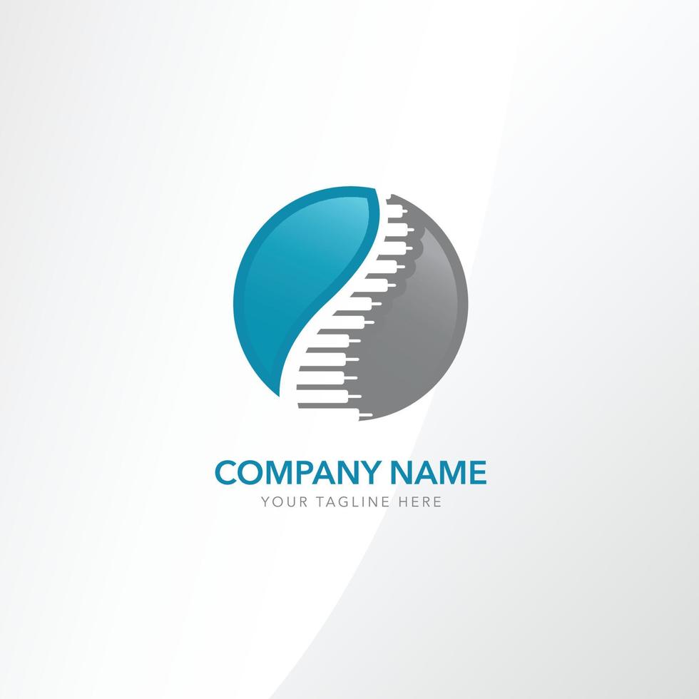 logo chiropractic back pain vector