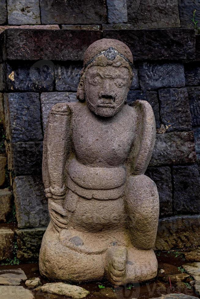 SCULPTURES - Reliefs of historical relics around the western slopes of Mount Lawu, estimated to have been built around the 14th-15th century AD. photo