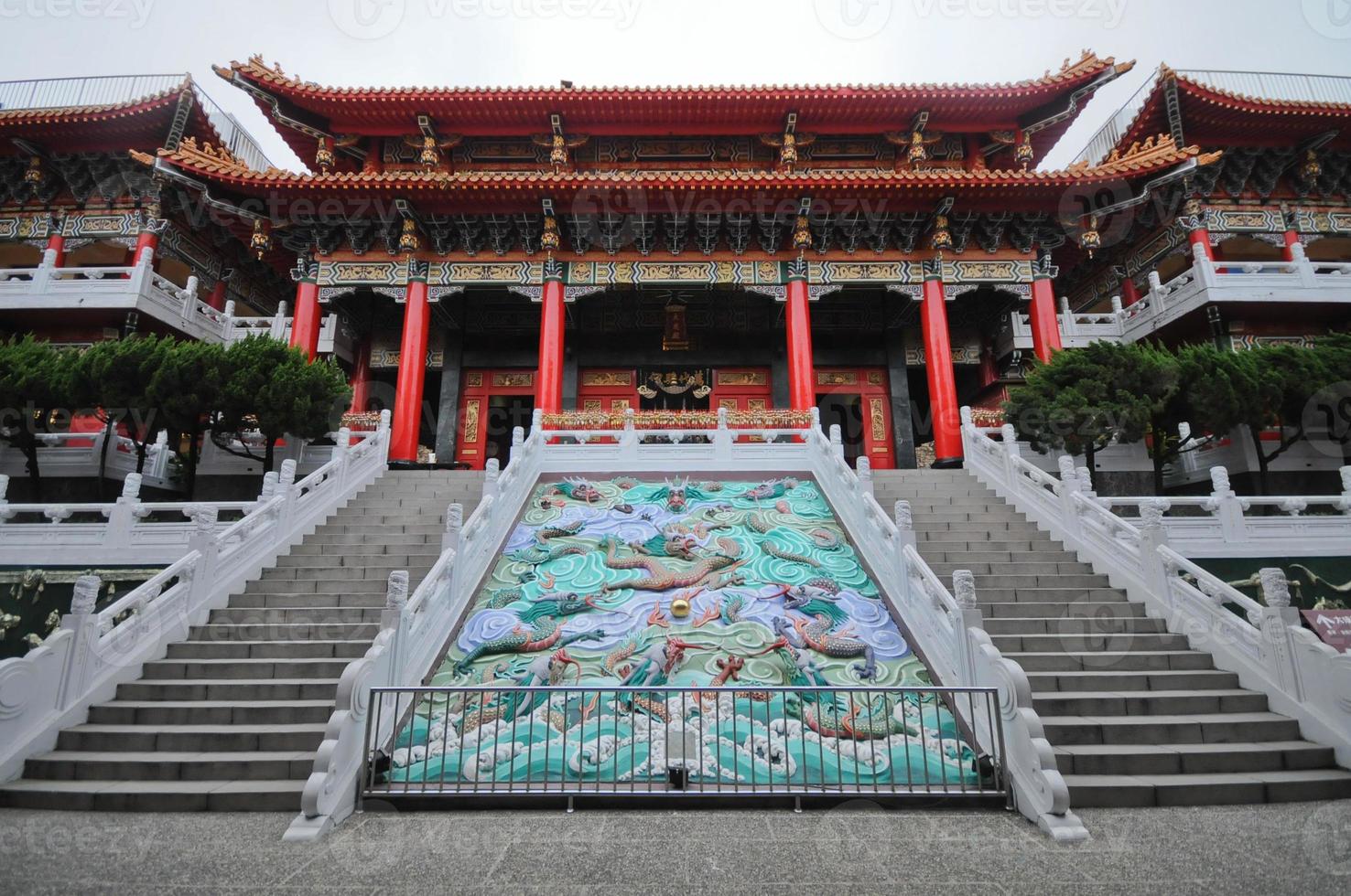 Chinese ancient grand palace entrance photo