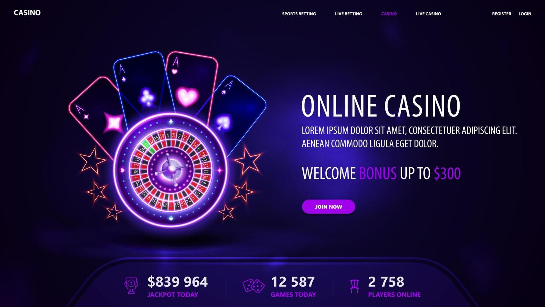 online-casino-blue-invitation-banner-for-website-with-welcome-bonus-button-and-pink-shine-neon-casino-roulette-wheel-with-playing-cards-in-dark-empty-scene-vector.jpg