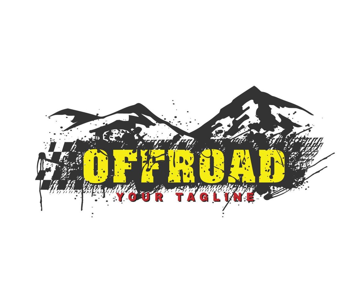 off road adventure logo vector illustration