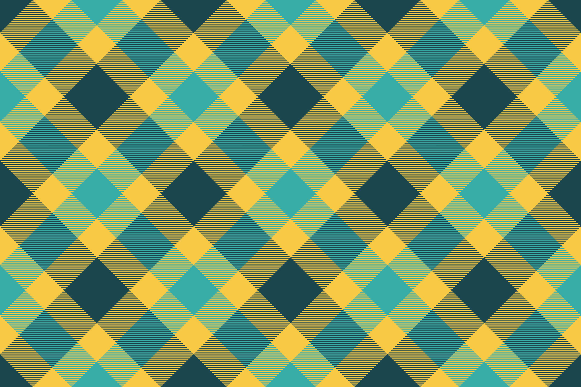 Tartan plaid background, diagonal check seamless pattern. Vector fabric ...