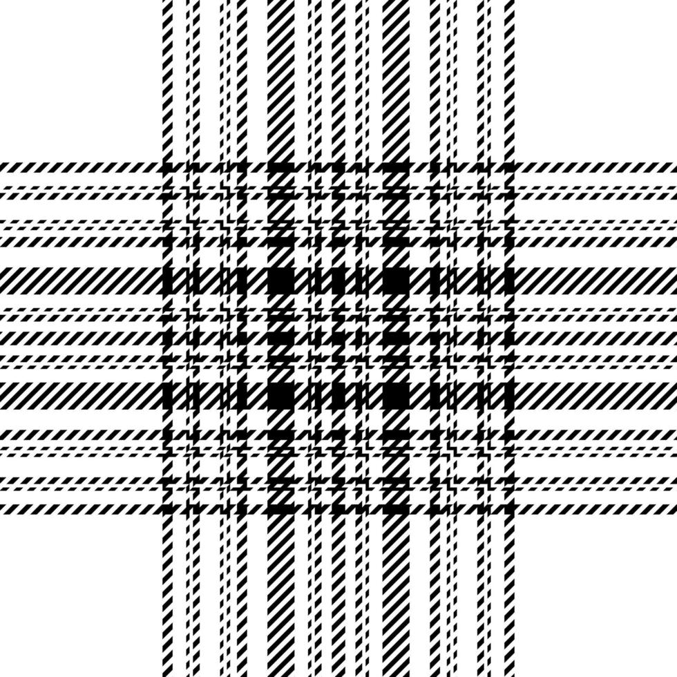 Plaid check pattern. Seamless fabric texture. Tartan textile print. vector