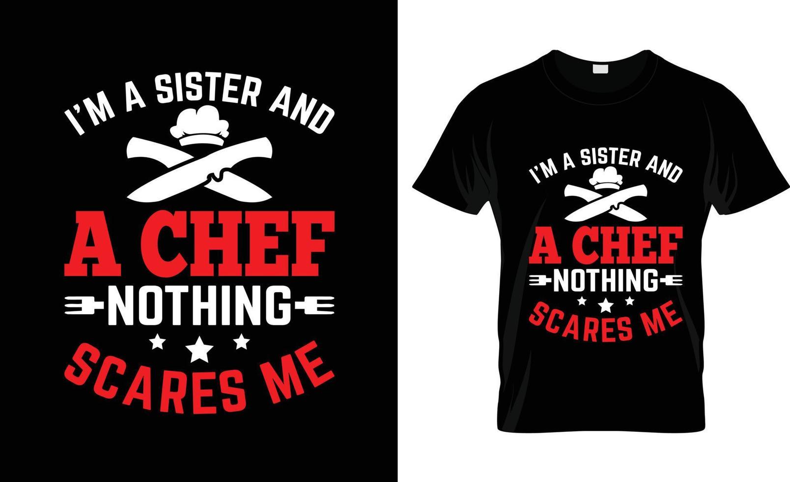 diseño de camisetas de chef, eslogan de camisetas de chef y diseño de ropa, tipografía de chef, vector de chef, ilustración de chef