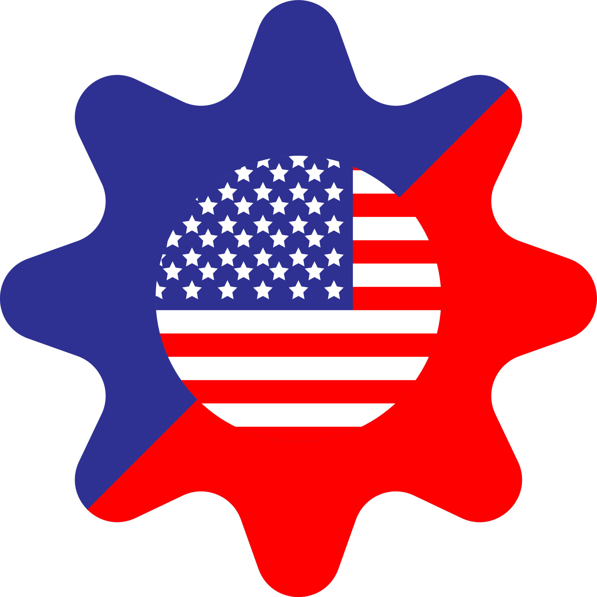 simple gear design in a circle 11881845 Vector Art at Vecteezy