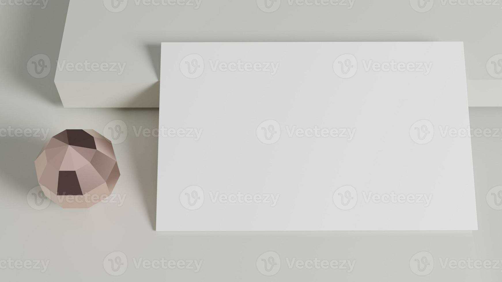 Business Card Blank Mockups photo