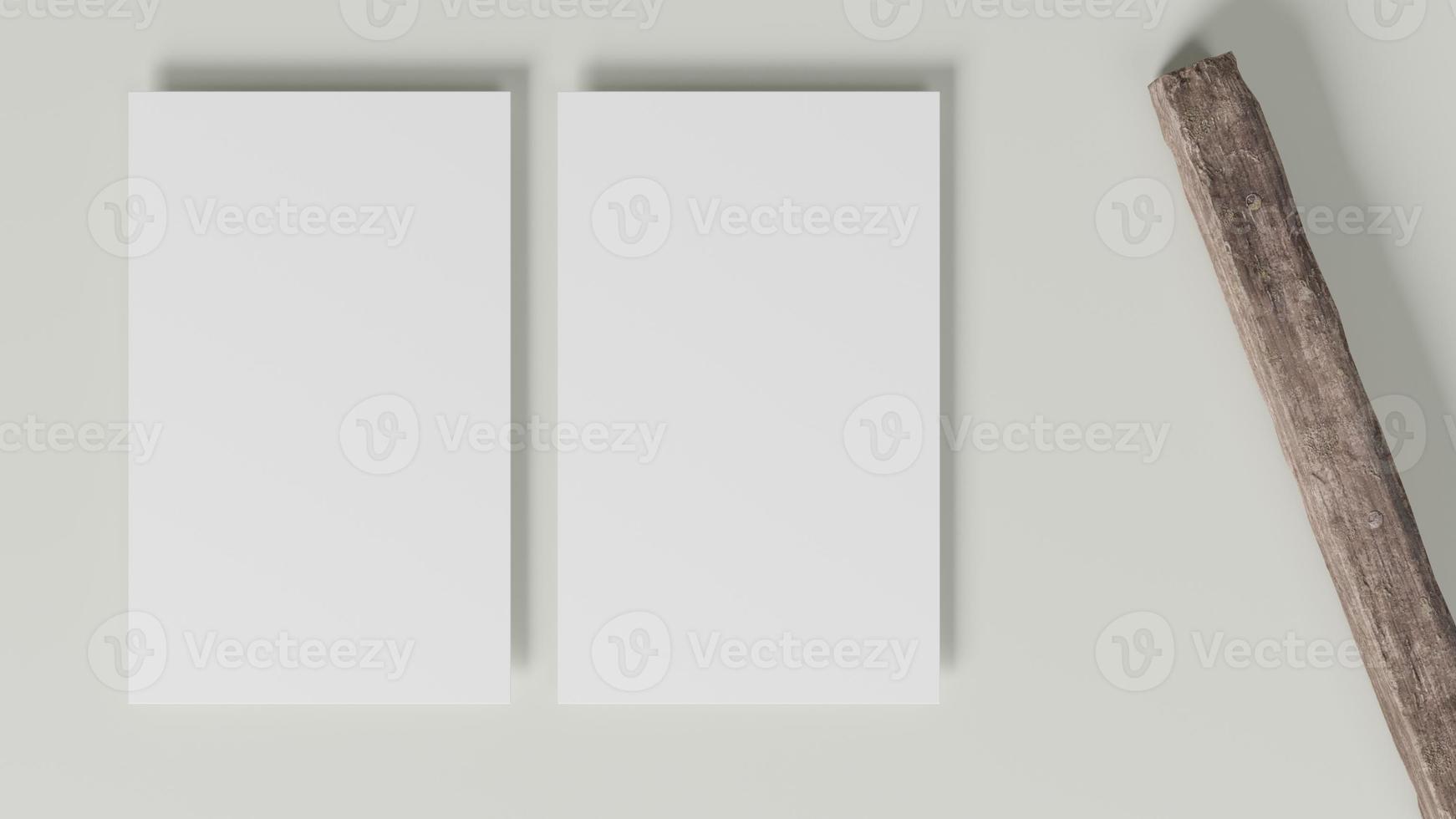 Business Card Blank Mockups photo