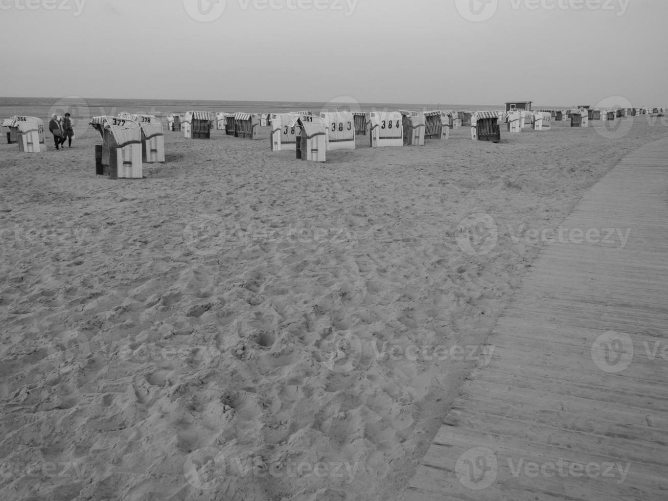 la isla de spiekeroog foto