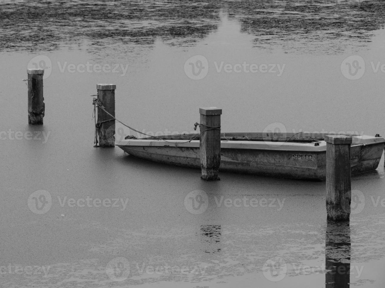 lake near borken in germany photo