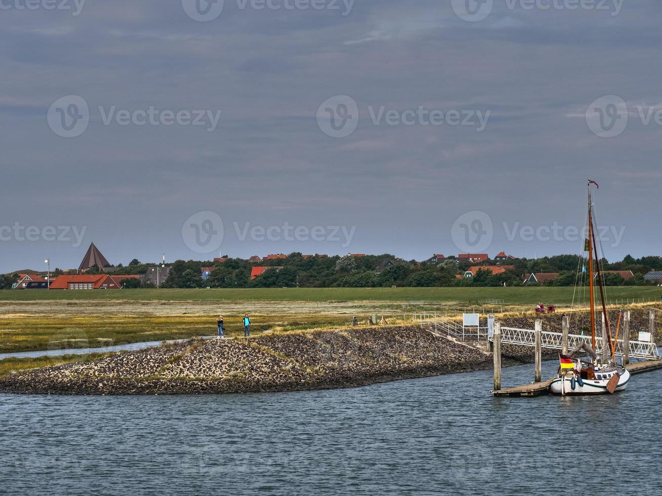 Spiekeroog island in germany photo