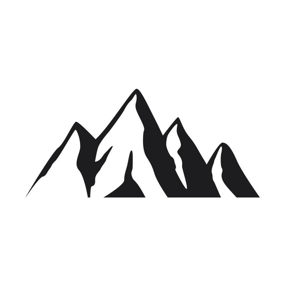 Mountain icon on white background 11882824 Vector Art at Vecteezy