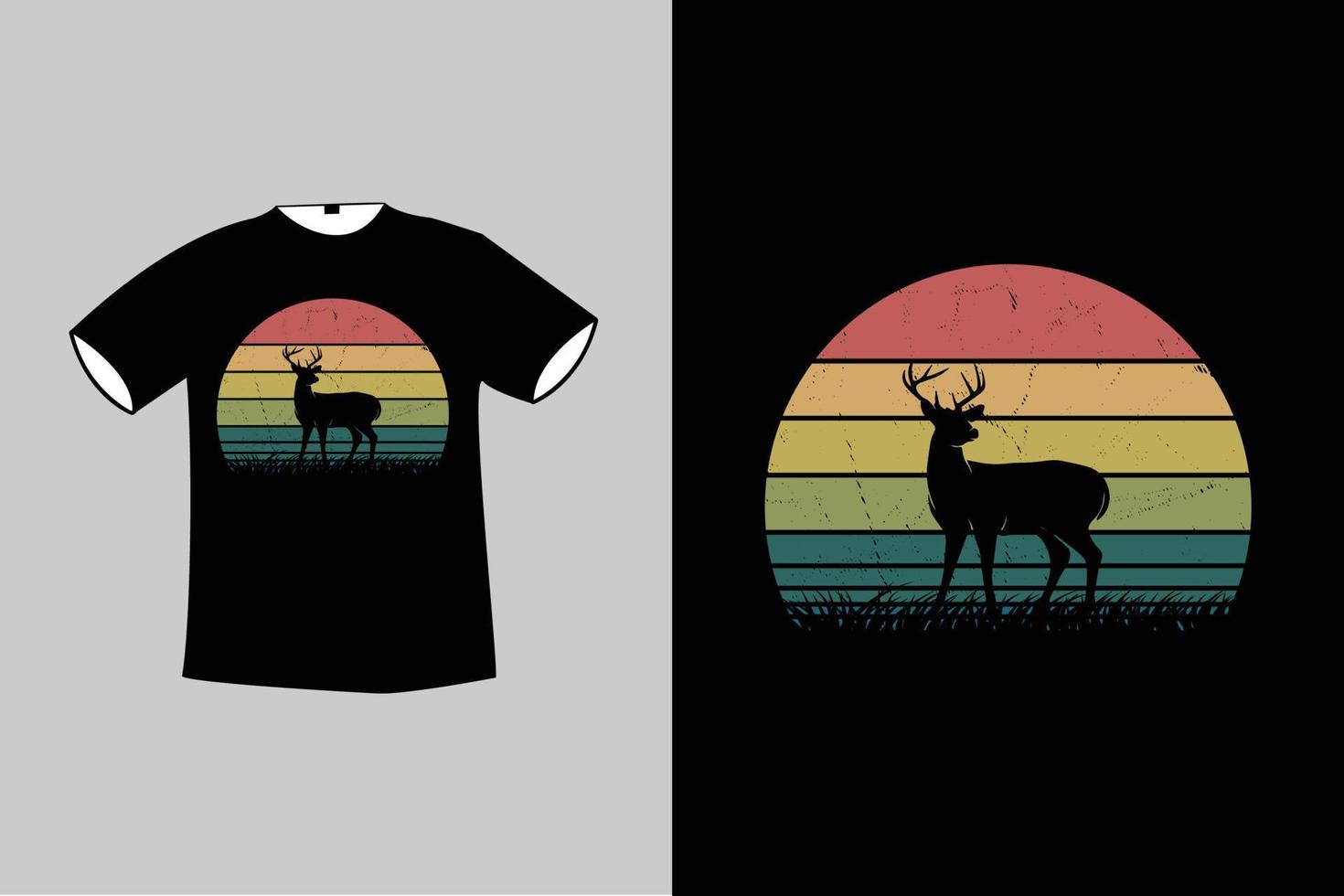 Retro Vintage tshirt design vector