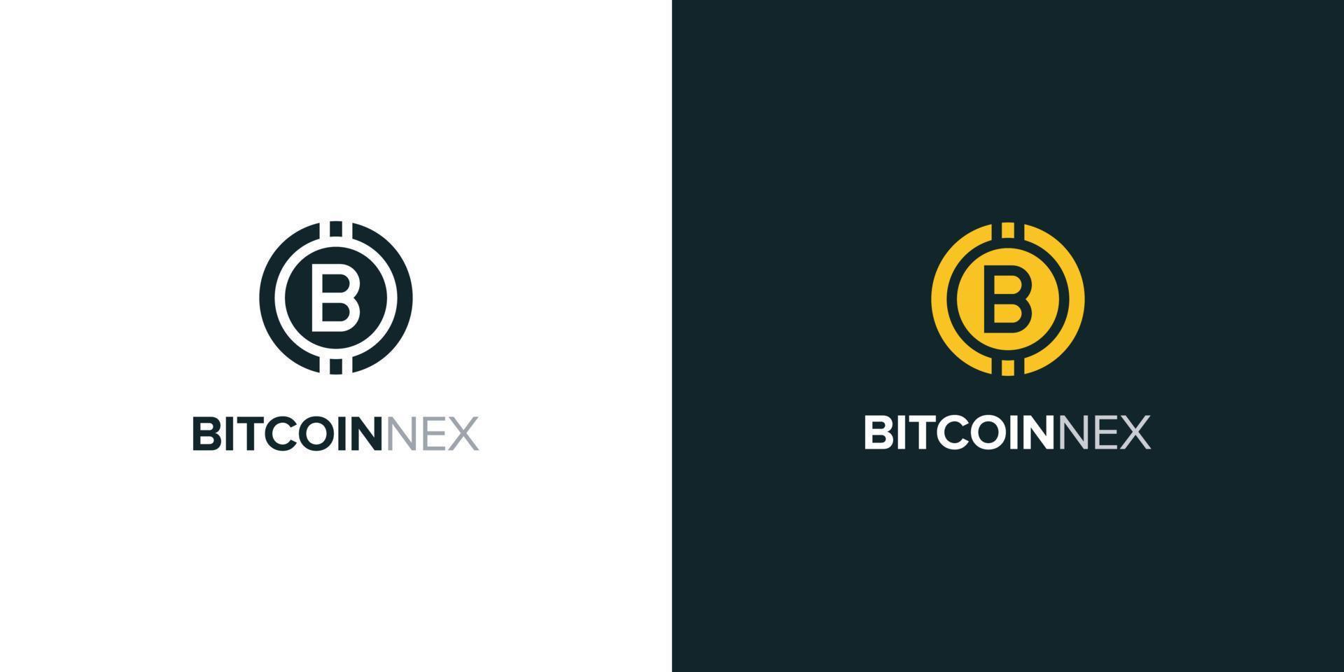 Modern bitcoin logo. bitcoin flat icon. cryptocurrency payment. cryptocurrency  internet money. block chain finance perfect for cryptocurrency logo vector