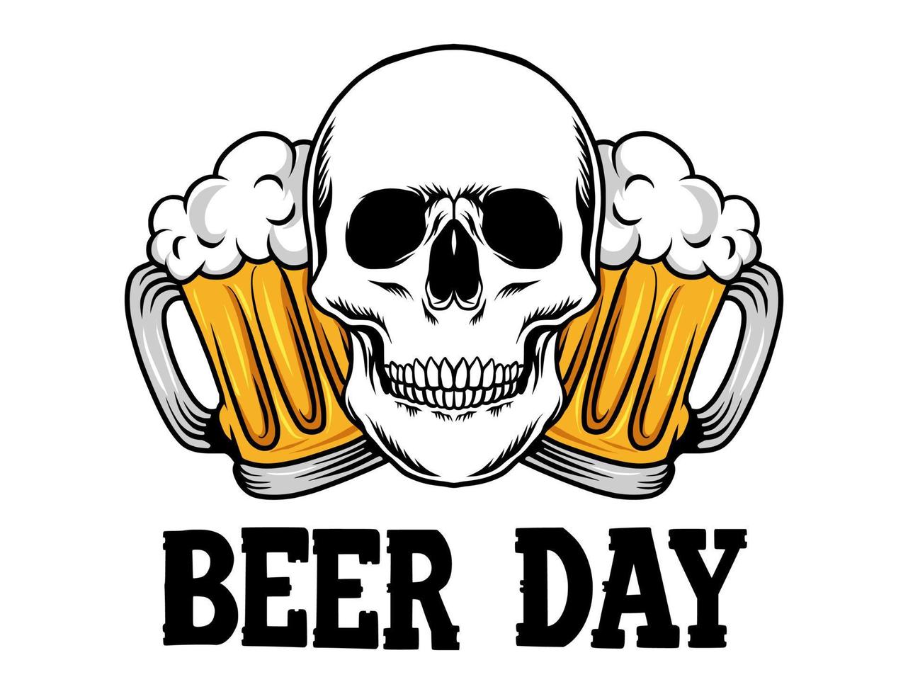 International beer day vector