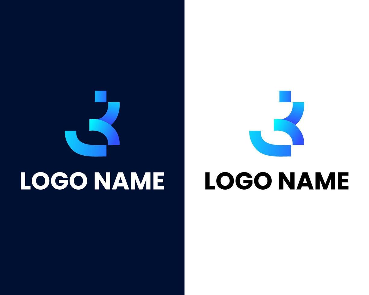 letter r and m and j logo design template vector