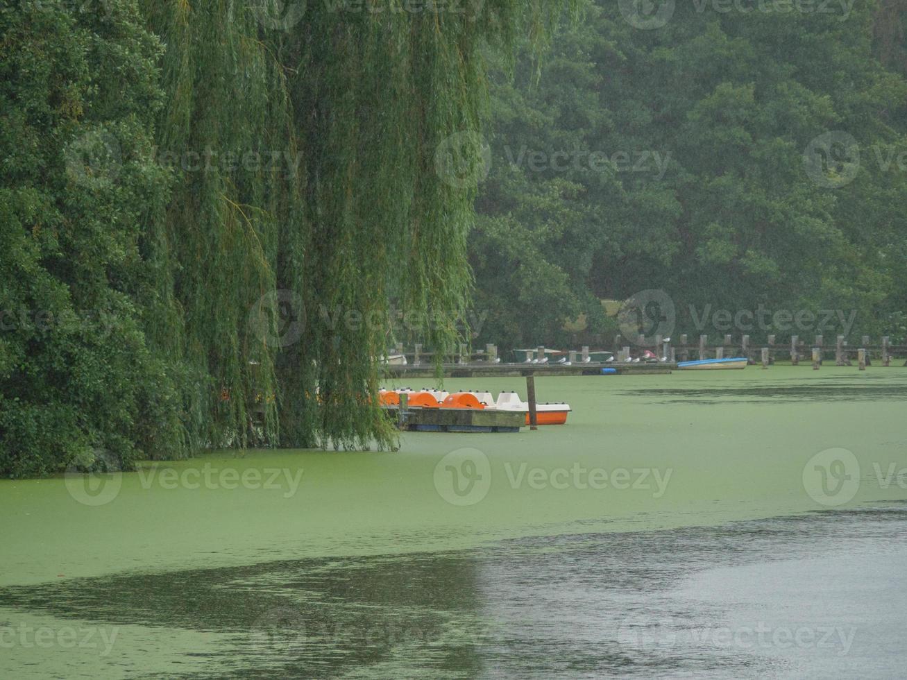 lago cerca de borken en westfalia foto