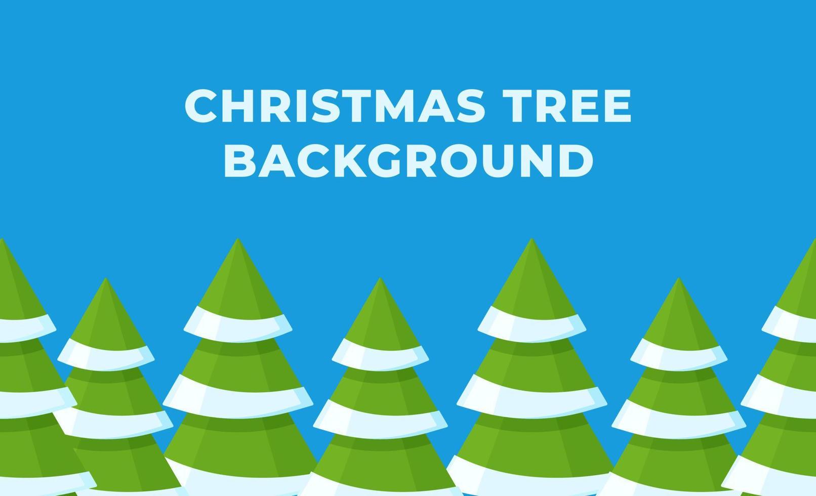 Vector illustration of a christmas tree background. Christmas card.New Year's concept.