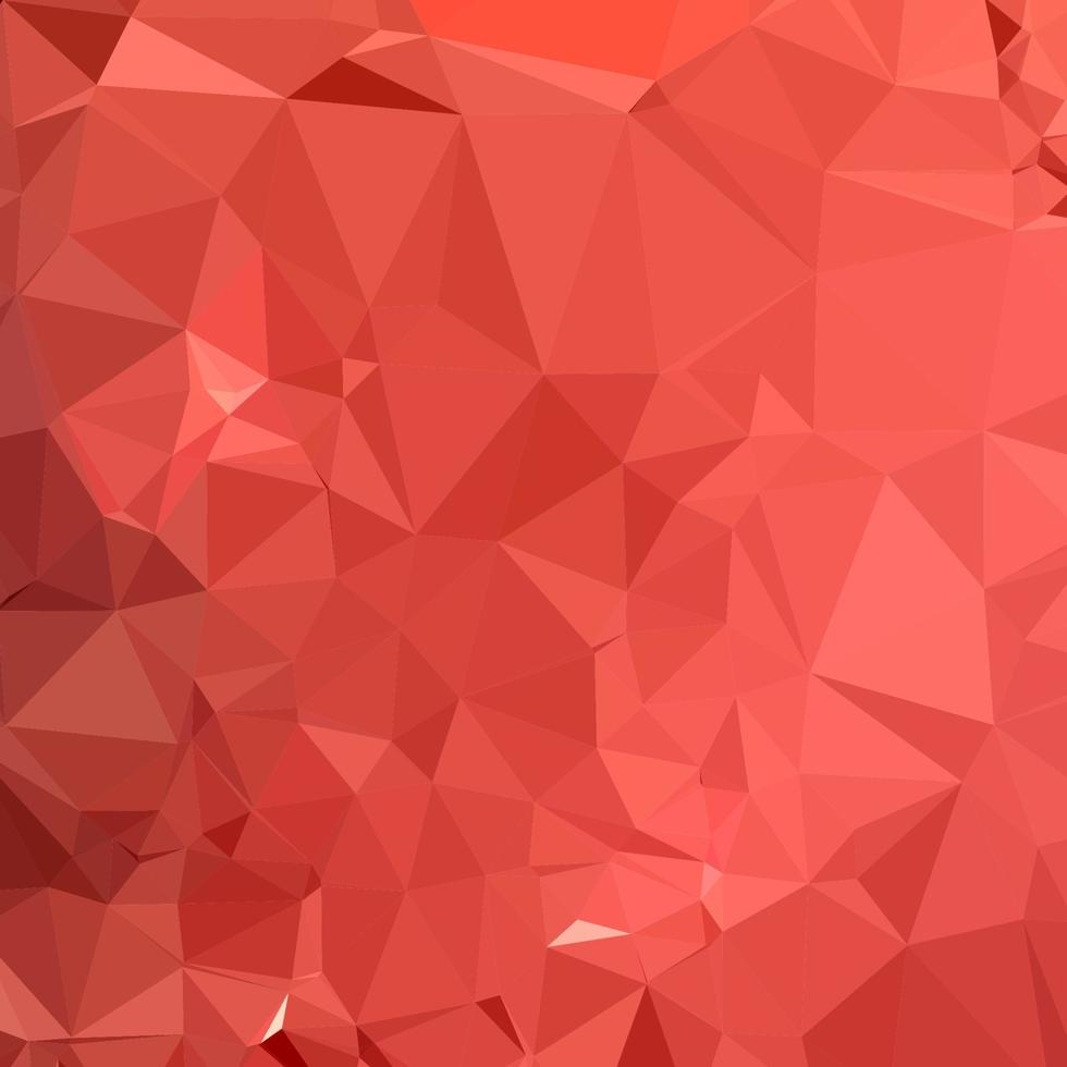 American Rose Red Abstract Low Polygon Background vector