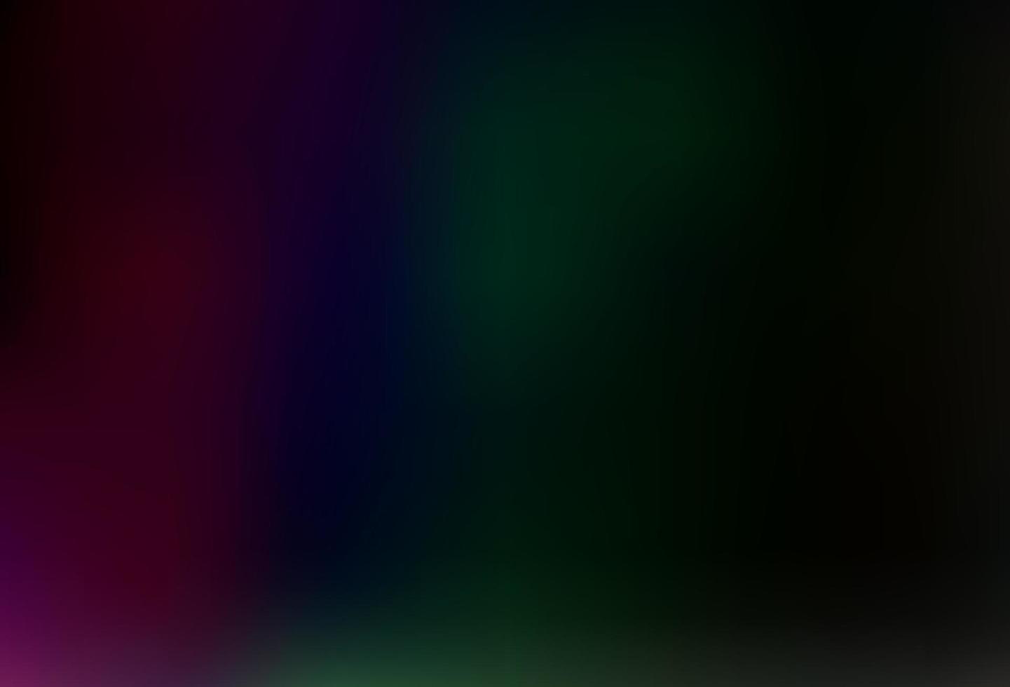 Dark Multicolor, Rainbow vector blurred and colored background.