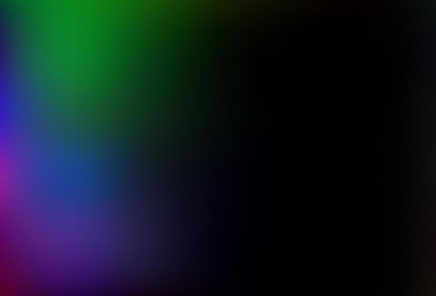 Dark Multicolor, Rainbow vector blurred bright background.