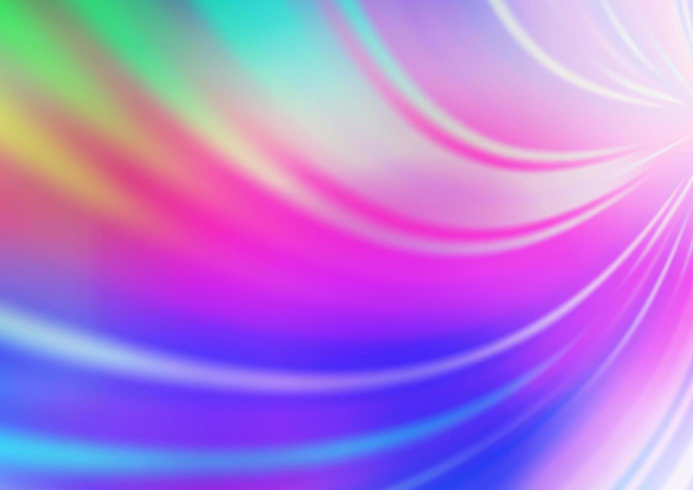 Light Multicolor, Rainbow vector blurred and colored template.