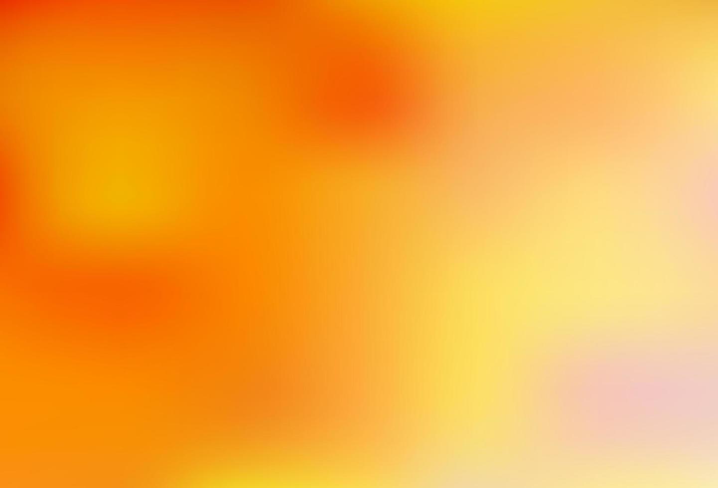 Light Orange vector blurred shine abstract template.