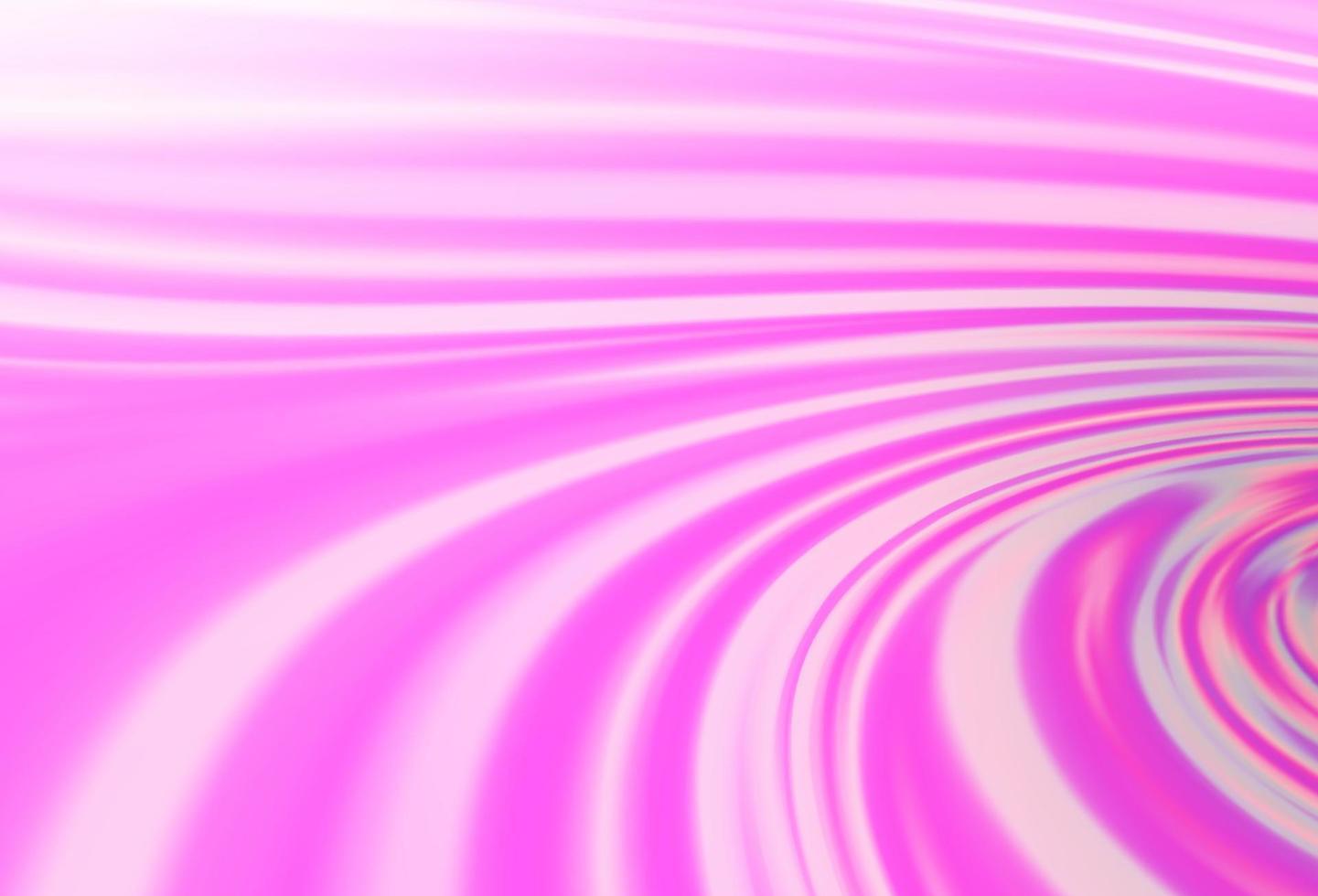 Light Pink vector pattern with curved circles.
