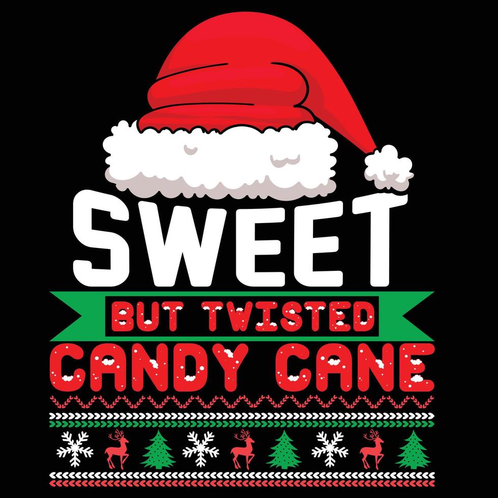 Christmas T-shirt Design Print Ready File Vector