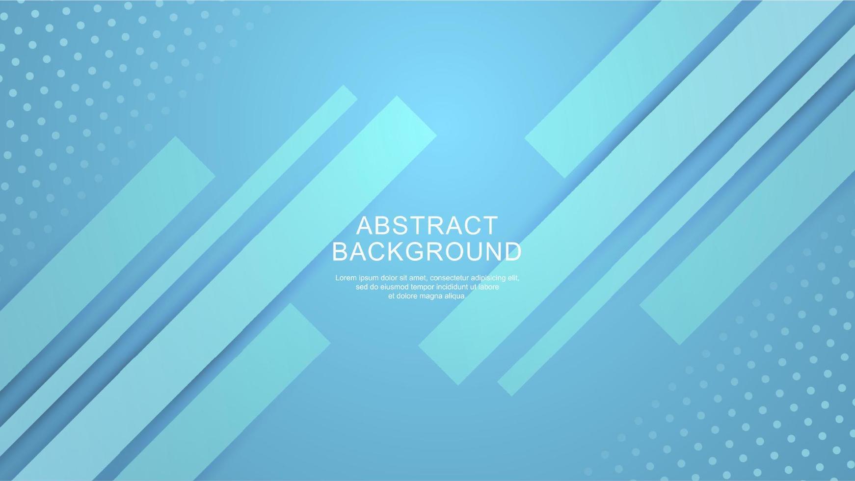 Modern 3d shapes background with diagonal style vector