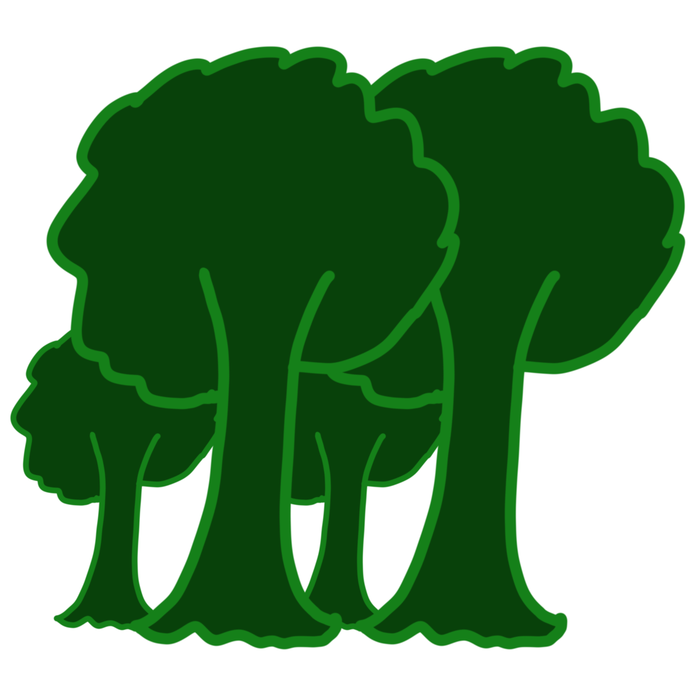 green tree design png