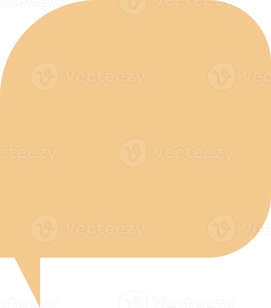 speech bubbles on transparent background . chat box or chat  square and doodle message or communication icon Cloud speaking for comics and minimal message dialog png