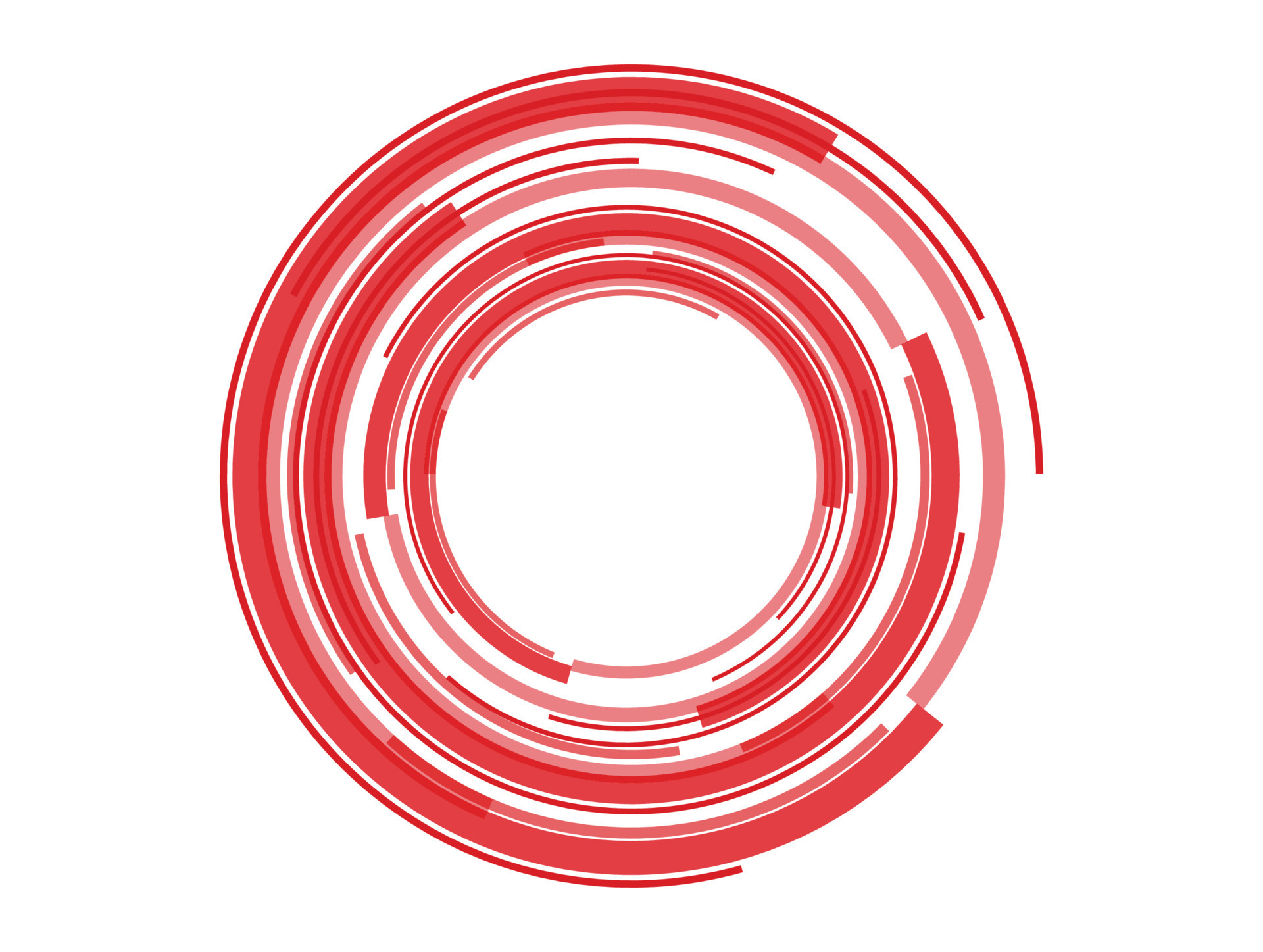 Circle Graphics art Geometric art. Design element 11886764 Vector Art