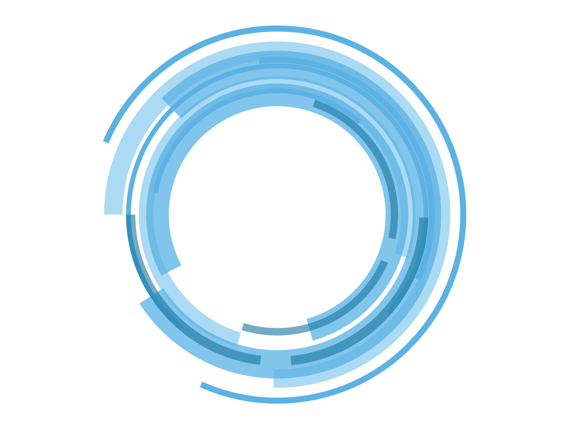 Circle Graphics art Geometric art. Design element 11886765 Vector Art ...