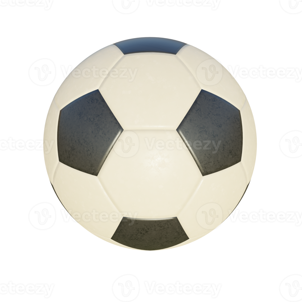 Football.  3d render png