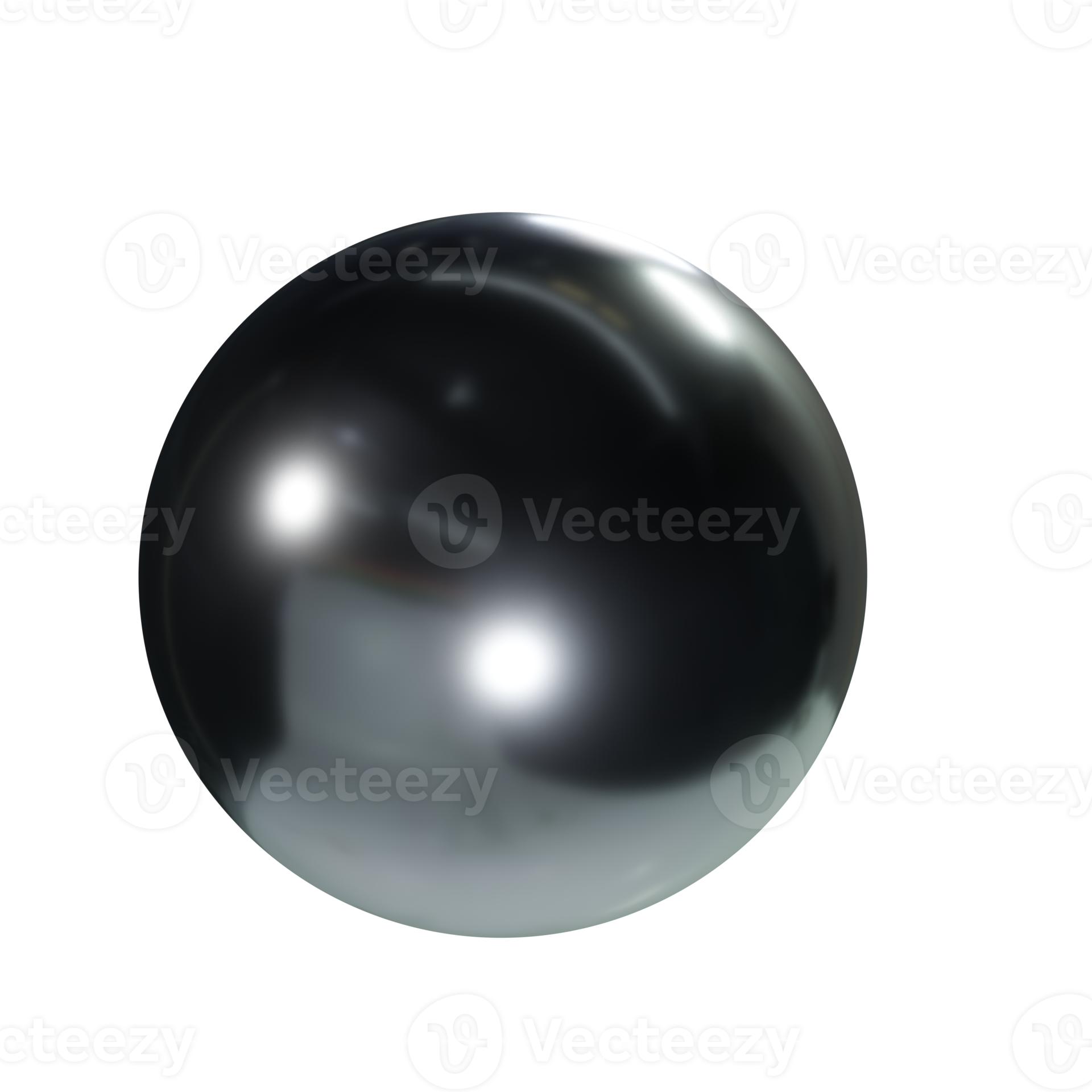 Black metal ball. 11887133 PNG