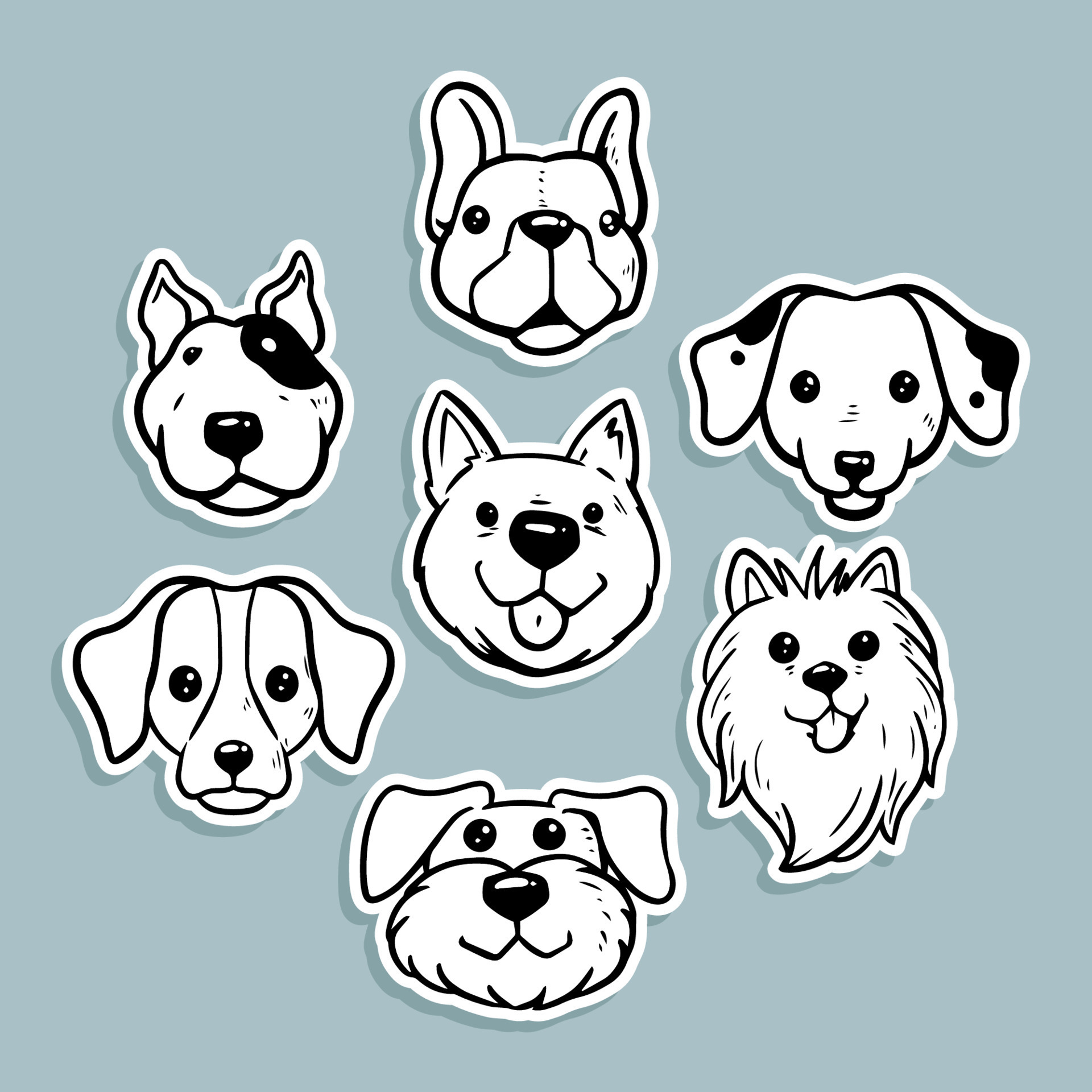 Dog Minimalist Tattoo Hand Drawn Style 11887843 Vector Art at Vecteezy