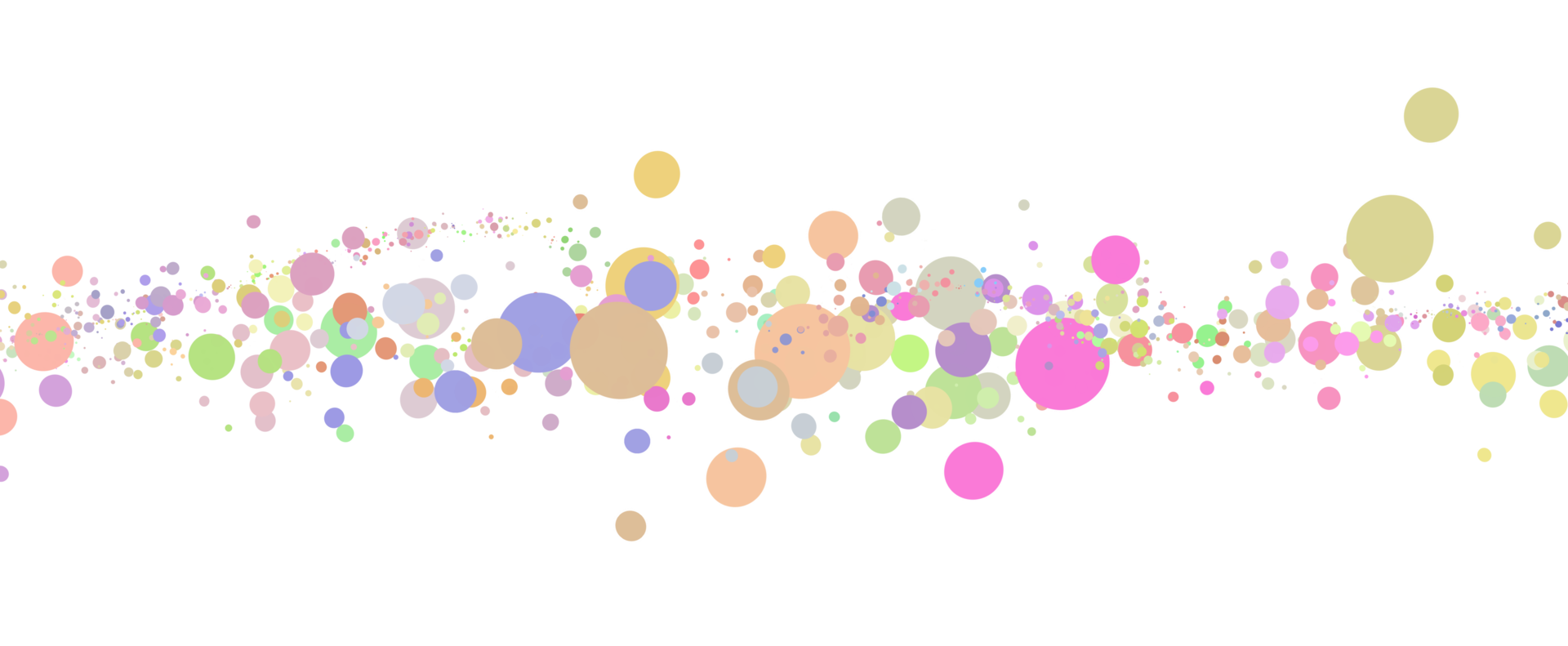 Memphis round confetti festive background in cyan blue, pink and yellow