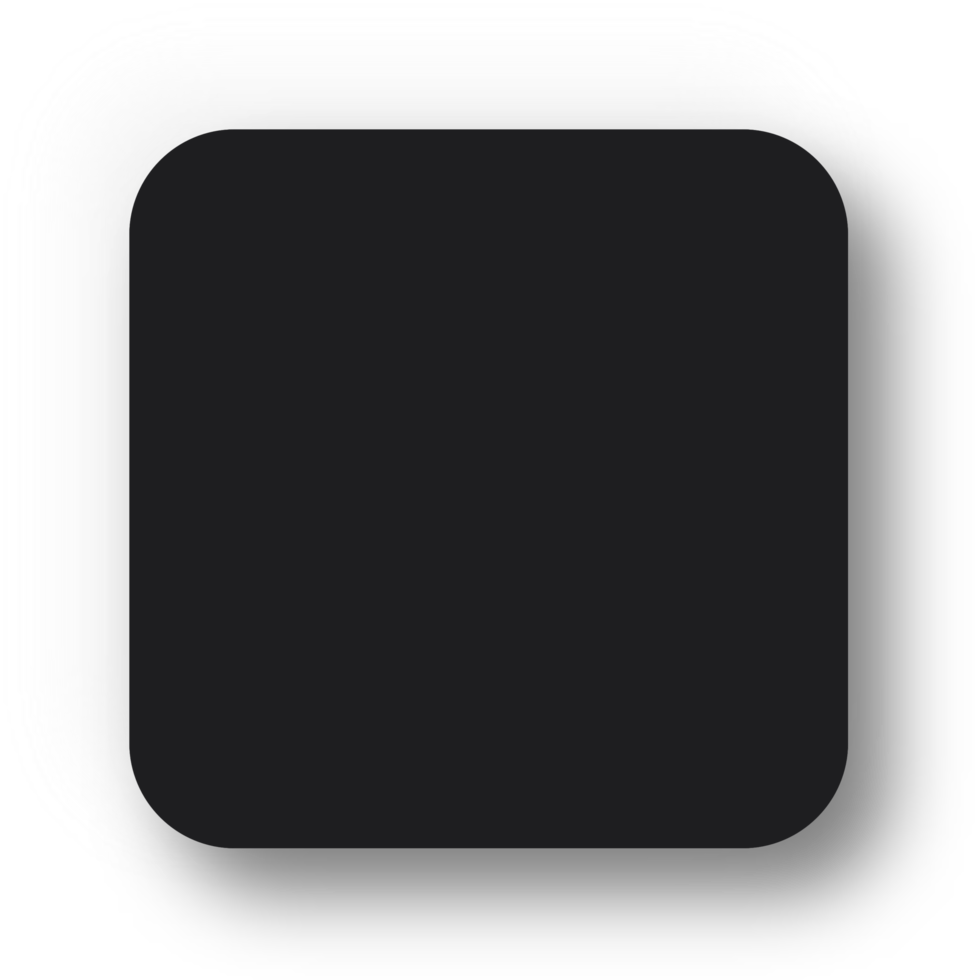 Neumorphic Square Button png