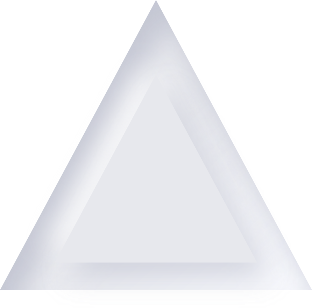 Neumorphic Triangle Button png