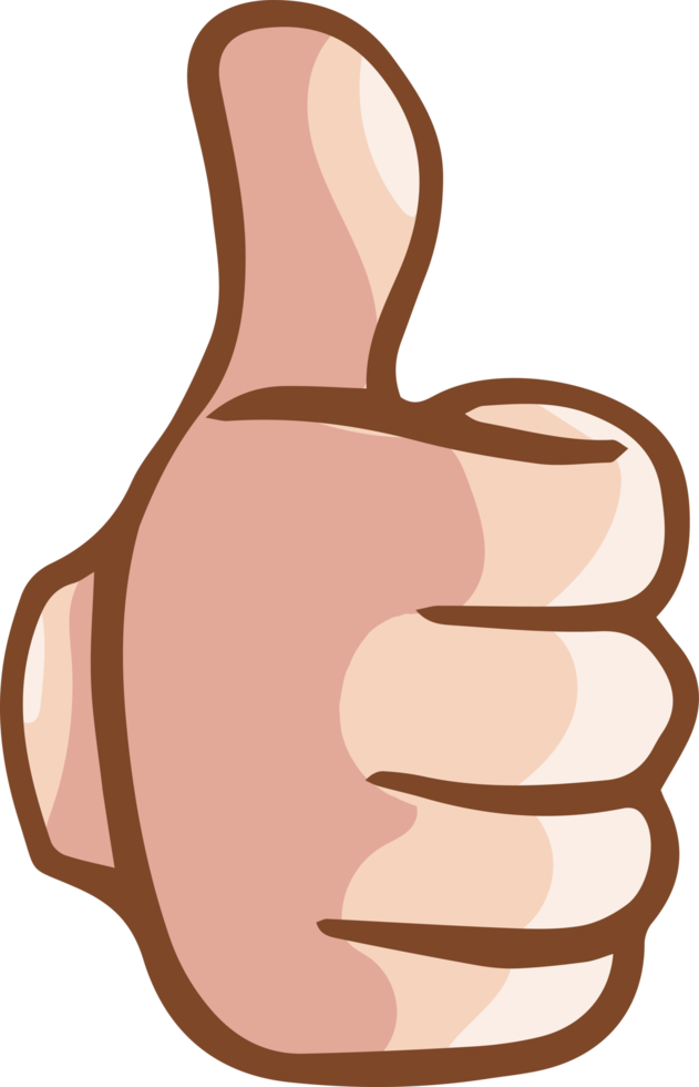 Hand Gesture Cartoon png