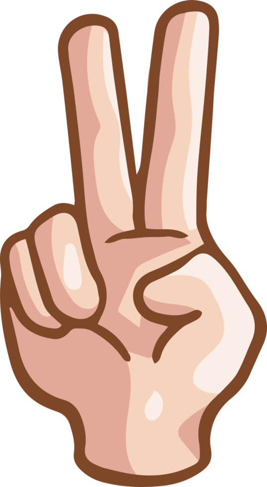 Hand Gesture Cartoon png