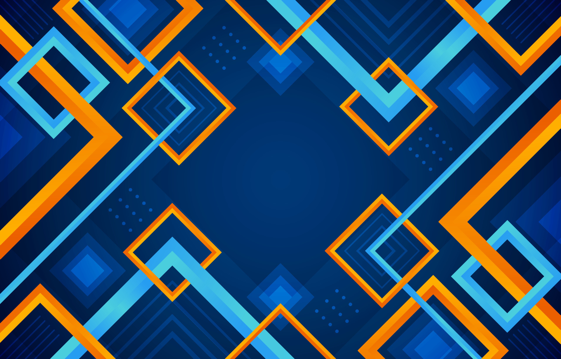 Geometric Blue Orange Background Template 11888429 Vector Art at Vecteezy