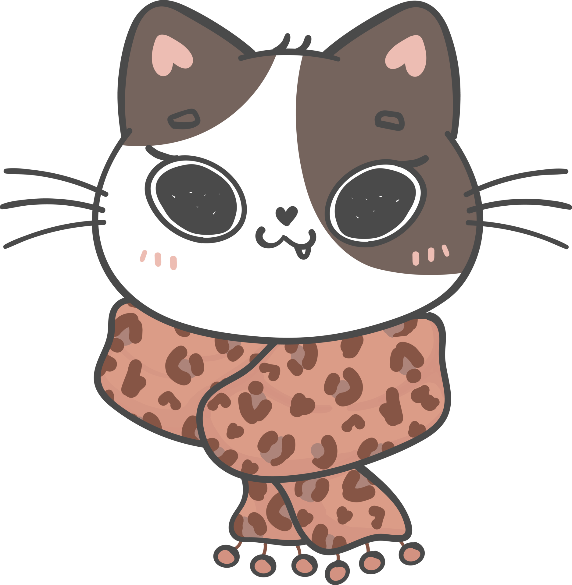 Cute anime kitten Poster for Sale by SkyKiteStudio  Redbubble