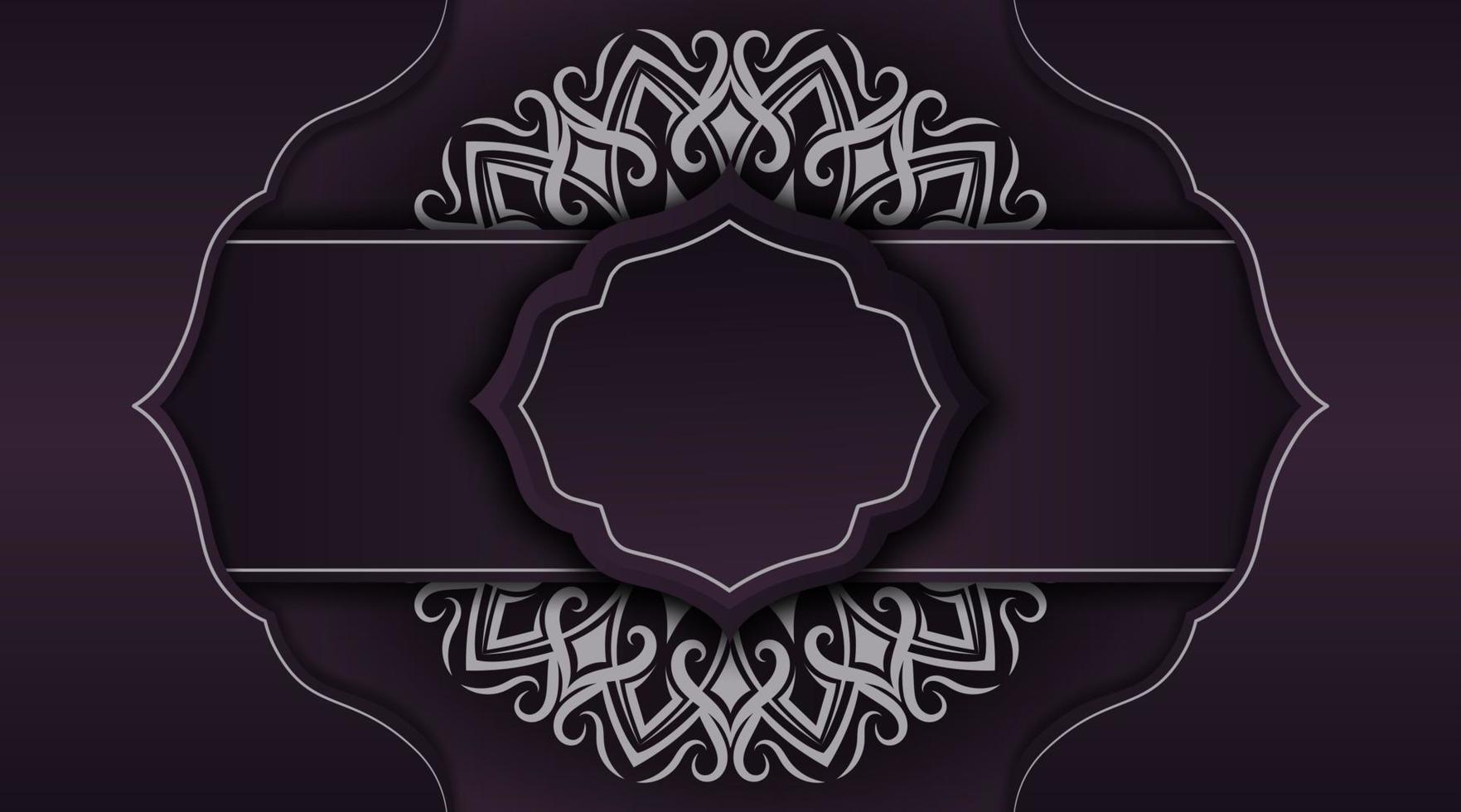 simple background  with mandala ornaments vector