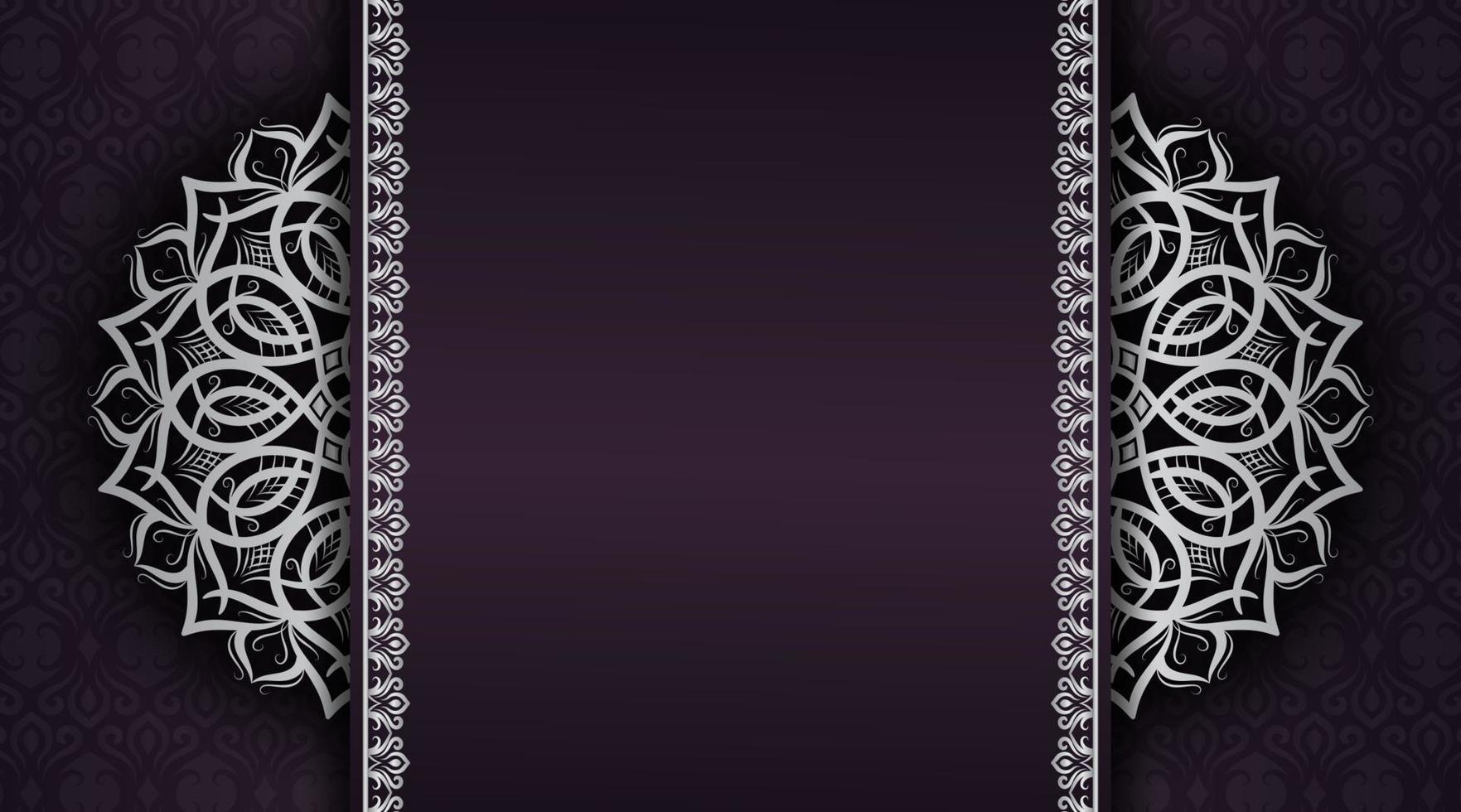 simple background  with mandala ornaments vector