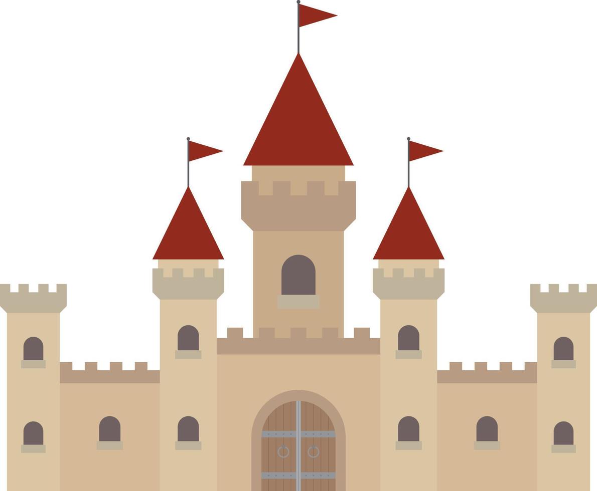 Ilustración de vector de castillo