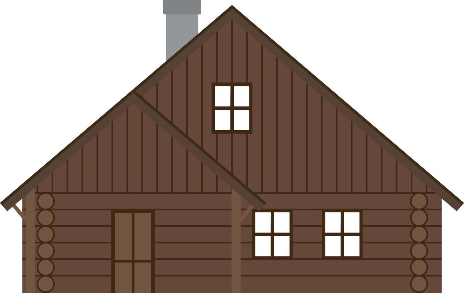 cabin vector illustration