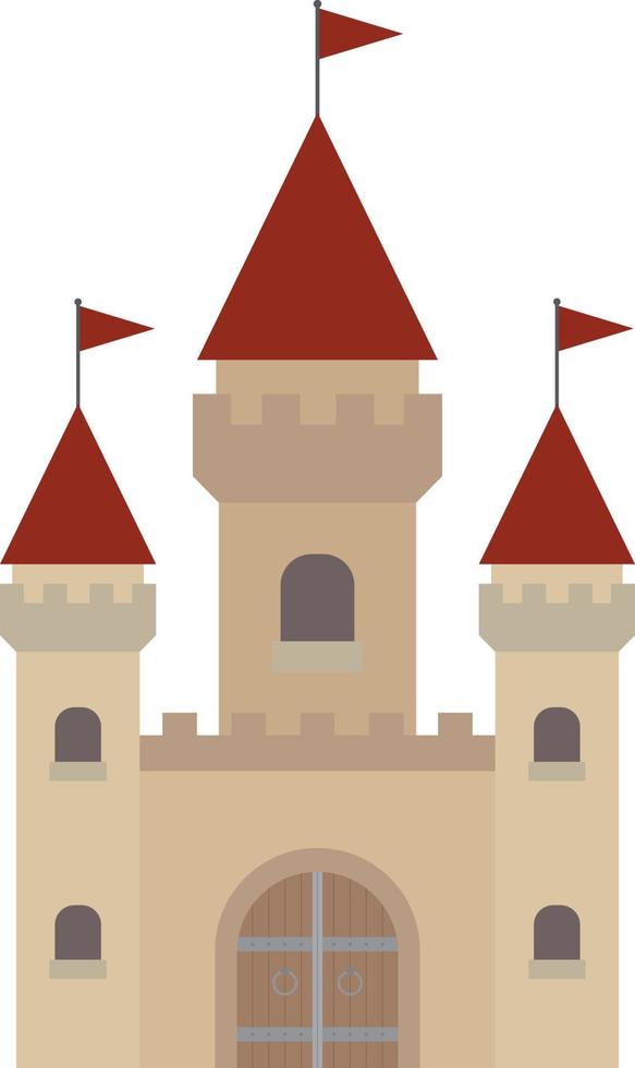 Ilustración de vector de castillo